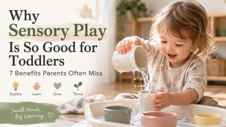 Why Sensory Play Is So Good for Toddlers: 7 Benefits Parents Often Miss