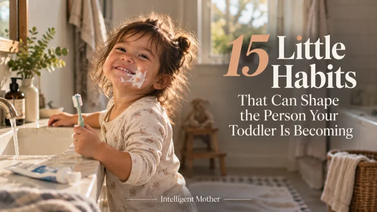 15 Little Habits That Can Shape the Person Your Toddler Is Becoming
